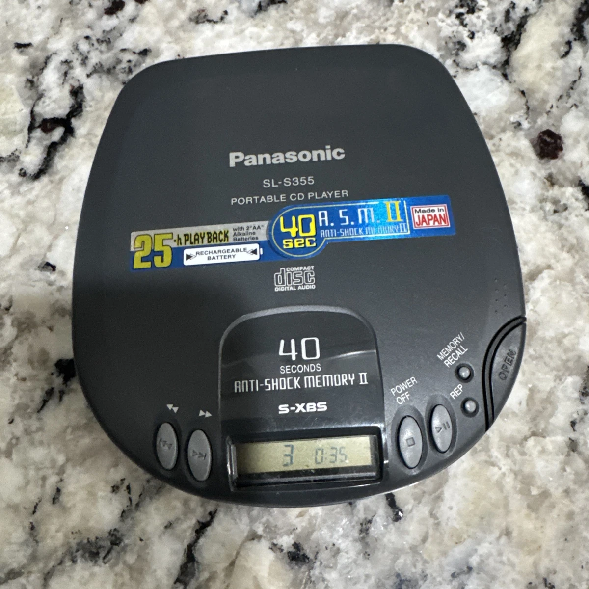 Las mejores ofertas en Reproductores de CD personal Panasonic Gris