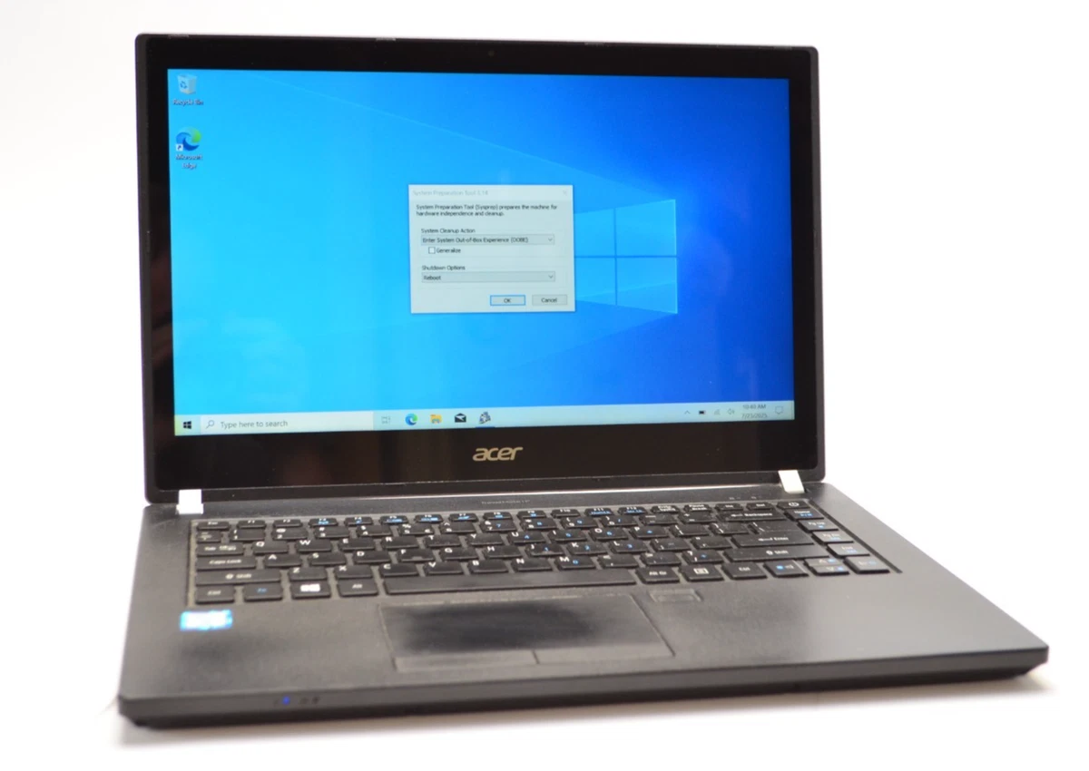 Acer TravelMate 8 GB RAM PC Laptops & Netbooks 256 GB SSD Capacity