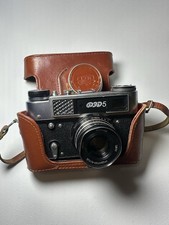 Soviet FED 5 Camera Industar-61 L/D Lens - Sold AS-IS / For Repair