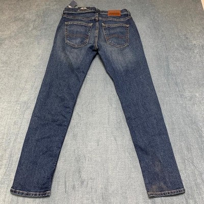 Hollister Epic Flex Jeans Womens 29x30 Blue Denim Everyday Wear Skinny Leg Cozy