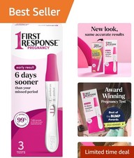 Early Result Pregnancy , 3 Pack - 99 Accurate for Timely Confirmation