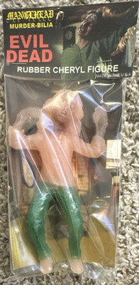 Mangled Murder-Bilia Evil Dead Cheryl Rubber Figure Green/Flesh
