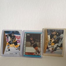 Upper Deck SP NHL Boston Bruins Bourque Neely Oates Cards #6 #15 #8 Lot (3)