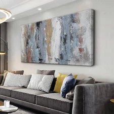 Abstract Wall Art Painting Modern Wall Decor Living Room Canvas Art Wall Deco...