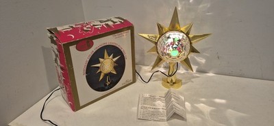Celestial Star Tree Topper Nostalgic Kurt Adler Early Years Color Changing Works