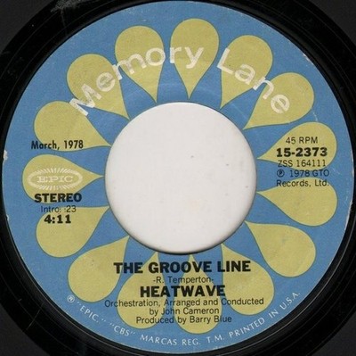 Heatwave - The Groove Line / Mind Blowing Decisions (7'', RE)