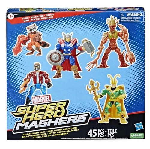 Marvel Super Hero Mashers Thor y Guardianes de la Galaxia Mash Pack. Envío y devolución gratuitos