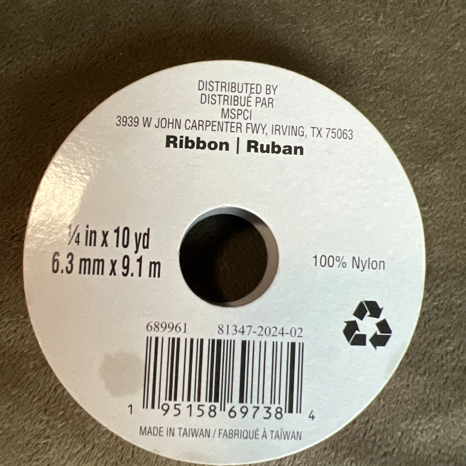 1/4" x 10yd. Sheer Satin Edge Ribbon by Celebrate It® Classic - Image 2 of 4