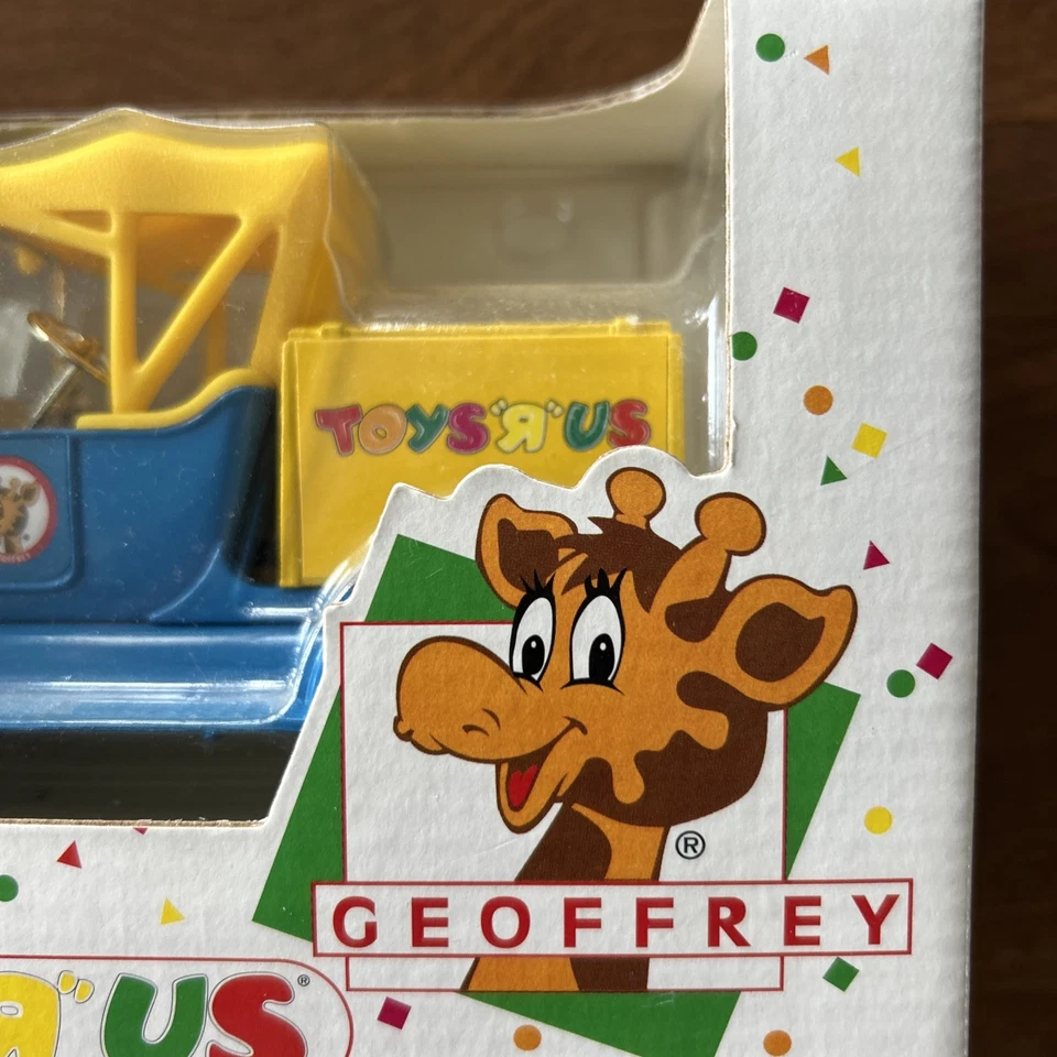 NEW Vintage Toys R Us Geoffrey 1918 Runabout Die Cast Bank ERTL 1993 SEALED - Image 3 of 4