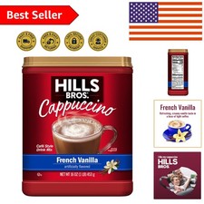 16 oz French Vanilla Cappuccino Mix - Effortless Gourmet Experience at Home
