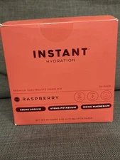 Instant Hydration Premium Electrolyte Drink Mix - Raspberry - 30 Packets