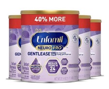 Enfamil NeuroPro Gentlease Baby Formula 4- 27.4oz Case Of 4