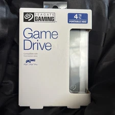 Seagate Game Drive 4TB External Hard Drive Portable HDD - [Compatible Only PS4]