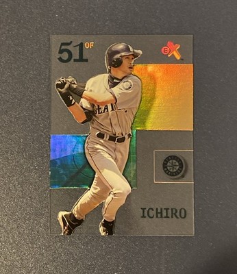 2003 Fleer EX 80 Ichiro Mariners HOF SP