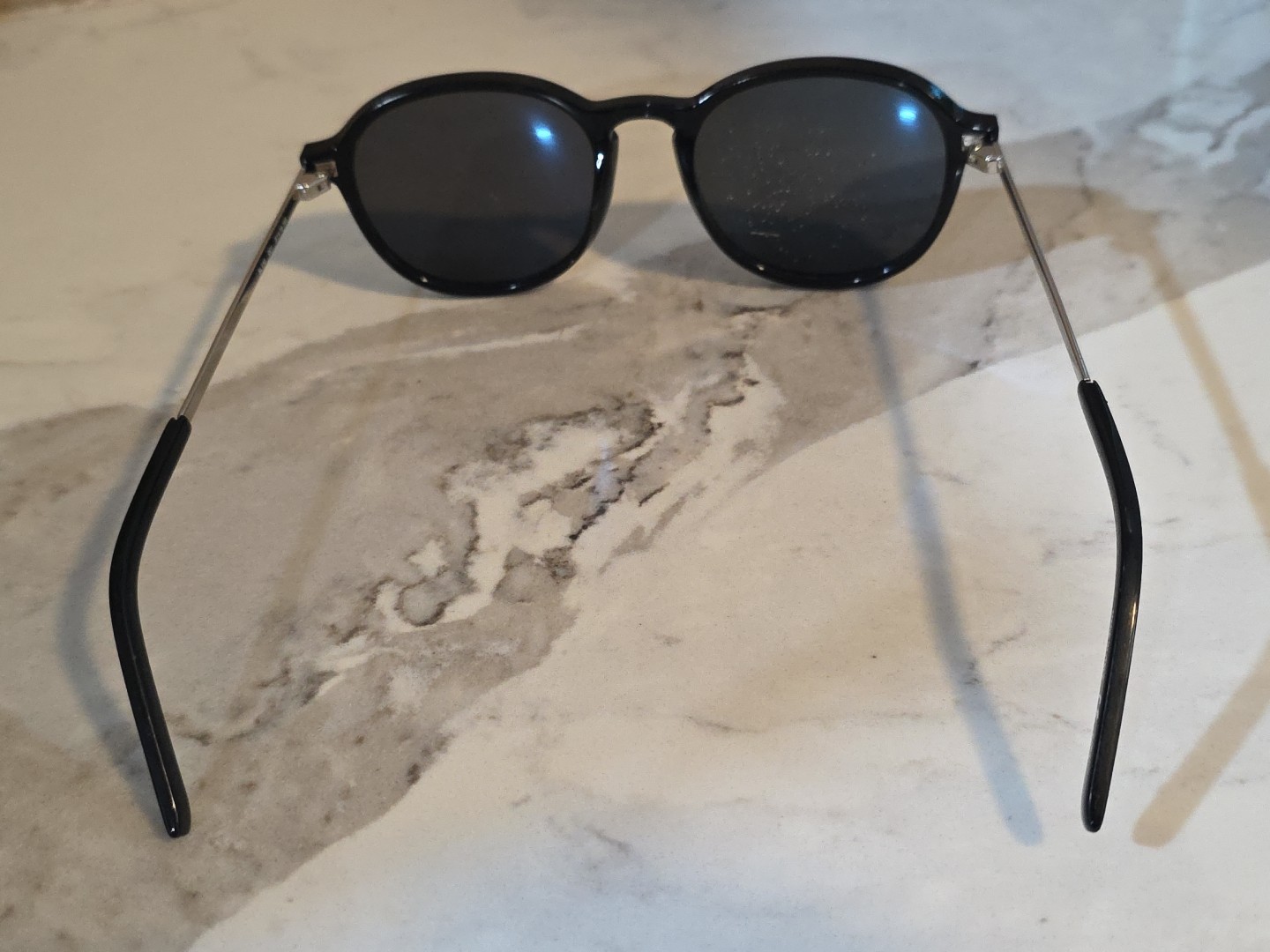 Authentic Saint Laurent SL110 Sunglasses – Classic Black With Ray-Ban Case thumbnail 6