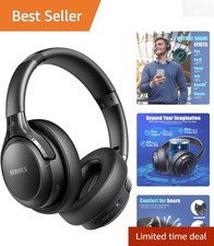 Wireless Headphones with 6 EQ Modes: Ultimate Comfort  Sound Quality