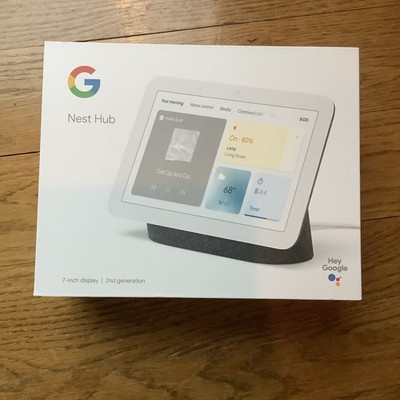 Google Nest Hub (2nd Gen) Smart Display 7''Charcoal /White