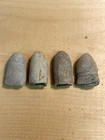Four Dug Relic Civil War Confederate Shot Bullets Three Enfields And One Gardner