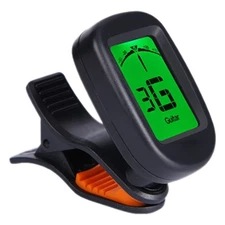 Clip-On Guitar Tuner Multifunctional Electric Ukulele Tuner
