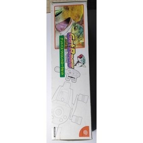 SEGA Dreamcast Get Bass Fishing Game + Fishing Controller Rod Set Game