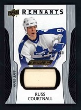 2024-25 Upper Deck Engrained Icons Remnants Russ Courtnall Game-Used Stick /100