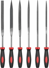 Hi-Spec 6pc Metal Small Needle Hand File Tool Set Kit. Fine Micro 6 pieces