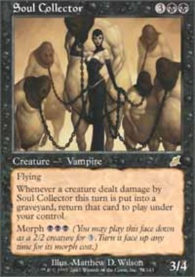 MTG - Soul Collector - Scourge - MP, English Magic FLAT RATE SHIP
