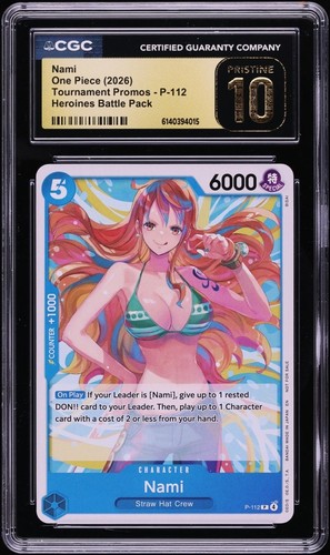 Nami (Heroines Battle Pack) graded CGC 10 for sale on eBay