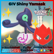 ✨ Shiny Alpha Yamask 6IV + EVs ✨ Pokemon Legends ZA 🚀 Fast 🚀