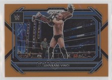 2023 Panini Prizm WWE Orange Prizm 50/99 Giovanni Vinci #42 7m3