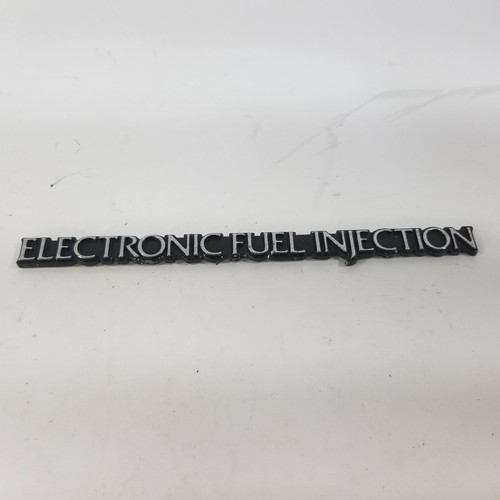 Ford Fuel Injection Emblems Ford Lincoln OEM Electronic Fuel Injection Emblem Badge Logo Nameplate ...