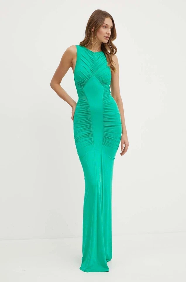 NWT Marciano By GUESS Size 2 Form Fitting Maxi Dress Mermaid  - Image 3 of 4