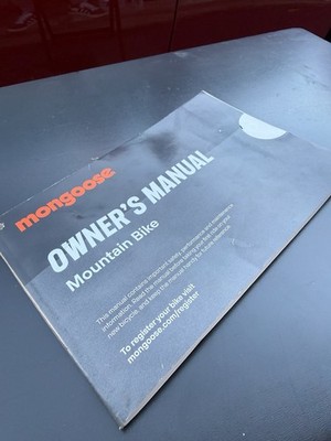 Official Mongoose Mountain Bike Owner's Manual - English & Spanish - 2021
