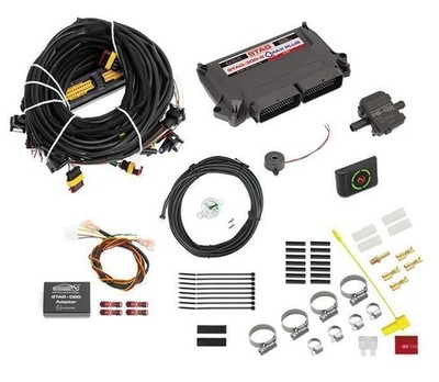 STAG 300-8 Zylinder QMAX PLUS ELEKTRONIC LPG GPL Autogas Anlage Frontkit OVP