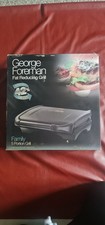 George Foreman 5 Portion Fat Reducing Health Grill Family Size Non-Stick Cooker