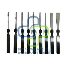 Rhinoplasty Osteotomes set of 9 pcs Plastic Surgery Instruments