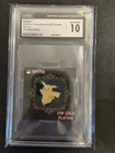 Pokemon CGC 10 GEM MINT  2023 KOREAN 24K Gold Plating Pikachu