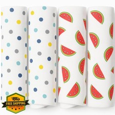 Muslin Swaddle Blankets Newborn Unisex Watermelon Pack 4