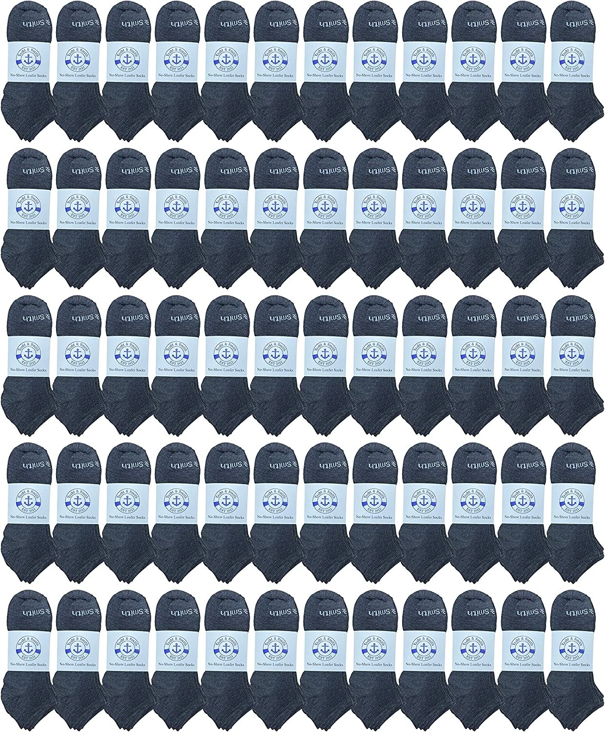 240 Pair Yacht & Smith Low Cut Socks Thin Comfortable Lightweight Sport Socks