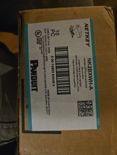 Panduit CBX2IW-AY 2-Port Mini-Com Surface Mount Box, Off-White. New box 10 