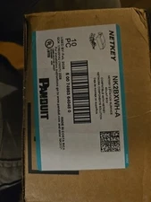 Panduit CBX2IW-AY 2-Port Mini-Com Surface Mount Box, Off-White. New box (10)