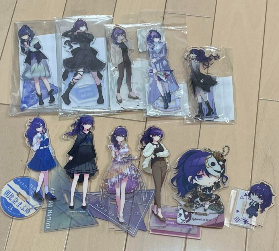 アイドル ExWHYZ mayu Acrylic Stand Set - 11 Items Project SEKAI Mafuyu Asahina Acrylic Stand Bulk sale 11types | eBay