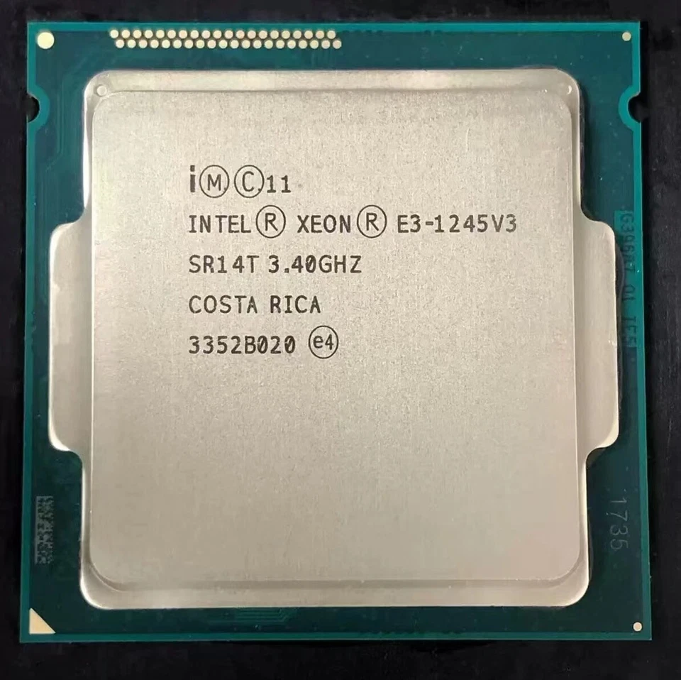 intel Xeon 22nm E3-1285v3 1275v3 1276v3 1246v3 1245v3 1226v3 1225v3 LGA1150 CPU - Image 4 of 4