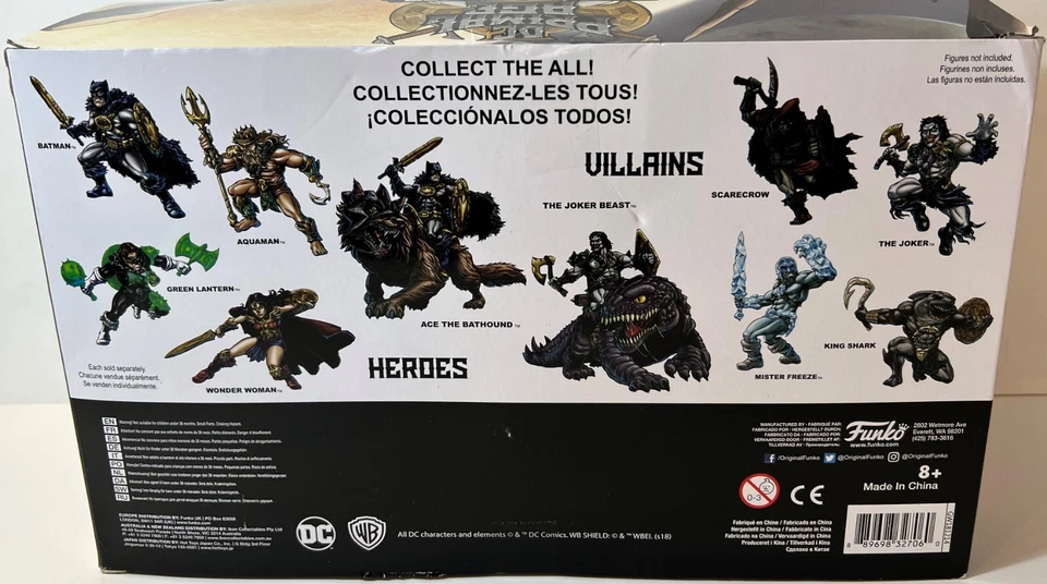 Figura de acción Funko DC Primal Age The Joker Beast totalmente nueva Foto 3 de 3