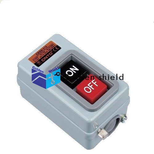 CBSN-315 ON/OFF 3 Phase Self-Locking PowerPushButton Switch AC 380V 15A ...
