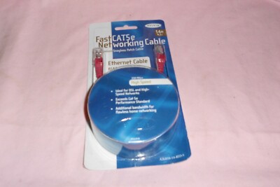 Belkin 14'  Fast CAT5e RJ45 M/M Ethernet Cable Lan Network CAT5e Internet  4.3M