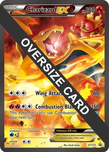 Charizard ex XY121 Jumbo Cards
