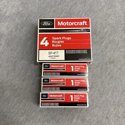 Motorcraft AGSF32WM1F4 90000000480 Spark Plug (Lot of 7) - Bild 1 von 3