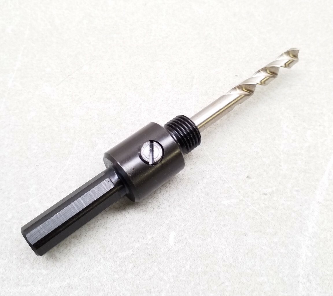 20755 HSM2R Forney 9/16" to 11/8" Ultra Hole Arbor Mandrel 3/8" Shank