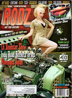 'Ol Skool Rodz #40 July 2010   Voodoo Larry's Voodoo Psychosis / 2010 Grand Nati